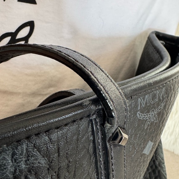 MCM Black Women's Tote Bag - Picture 10 of 13
